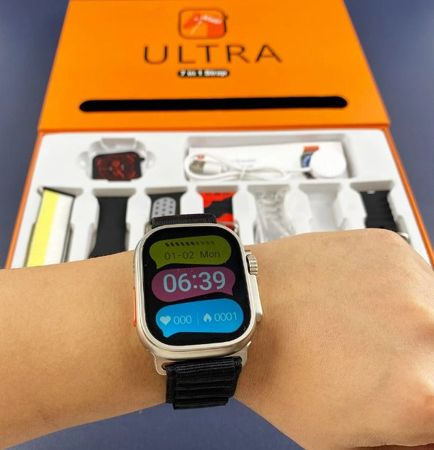 Reloj Smartwatch Inteligente 8 Ultra 7 Manillas
