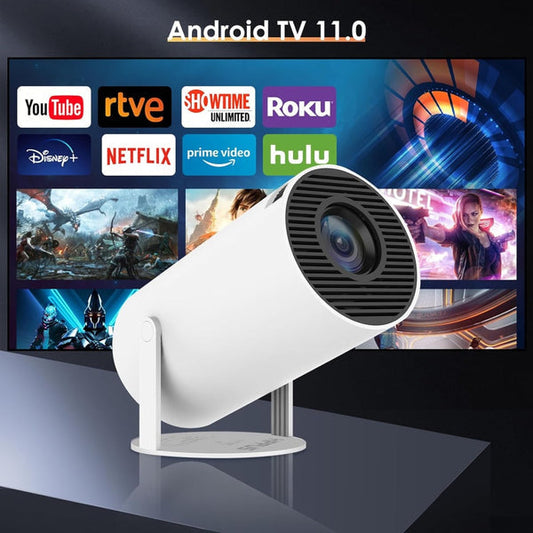 PROYECTOR HY300 ASTRO LED  - CON ANDROID TV WIFI + NETFLIX PREMIUM