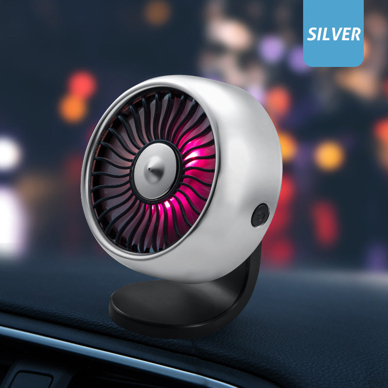 Mini Ventilador Carro Usb 3 Velocidades Ajustable Portatil