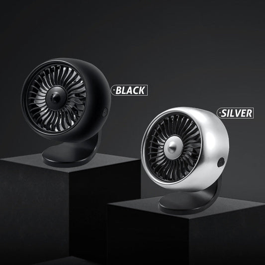 Mini Ventilador Carro Usb 3 Velocidades Ajustable Portatil